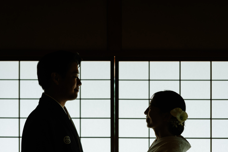 桐蔭茶席での和装前撮り