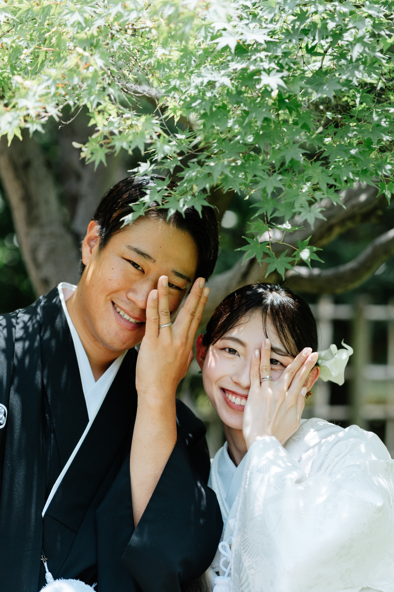 桐蔭茶席での和装前撮り