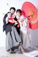 with family