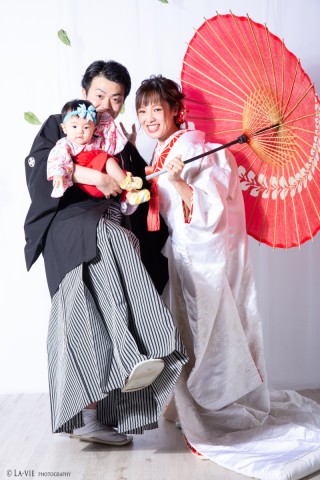 with family