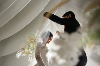 チャペルでのお二人の想い出に