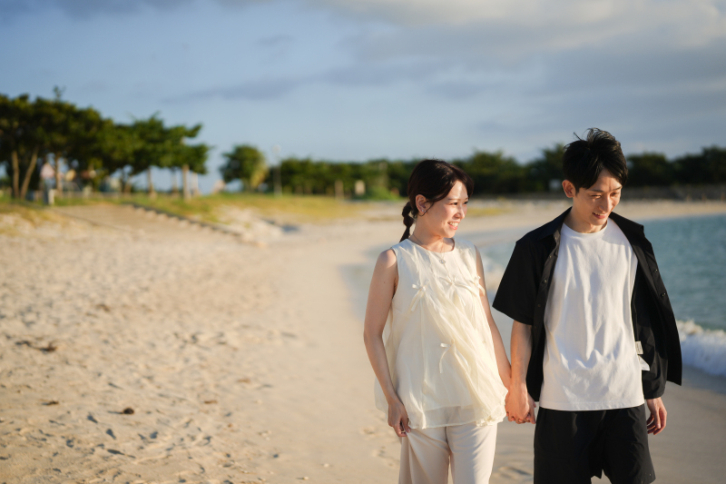 私服でカジュアルに