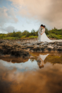 雨上がりの水たまり