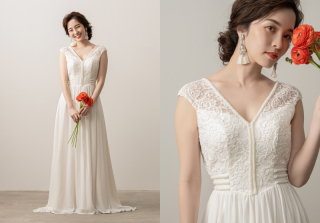 衣装紹介 〈ウエディングドレス Cattleya〉