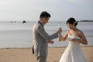 お二人らしい撮影を