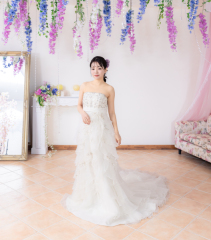 大人かわいい♡ソフトマーメイドドレス♪