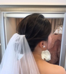 【aim原宿店】ドレスに合わせるシニヨンスタイル✨