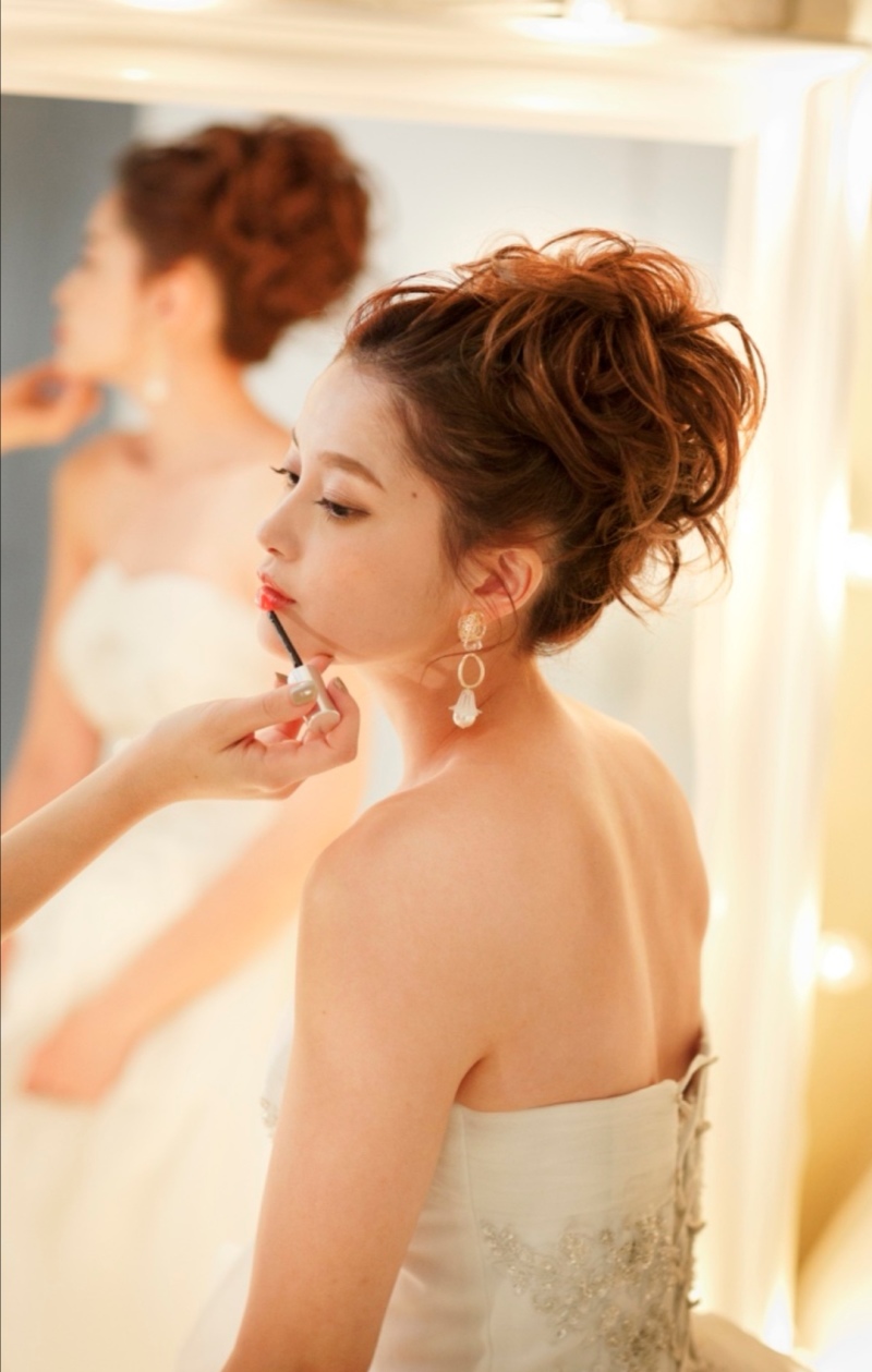 【ヘアスタイル】花嫁様の前髪パターン５choice♡