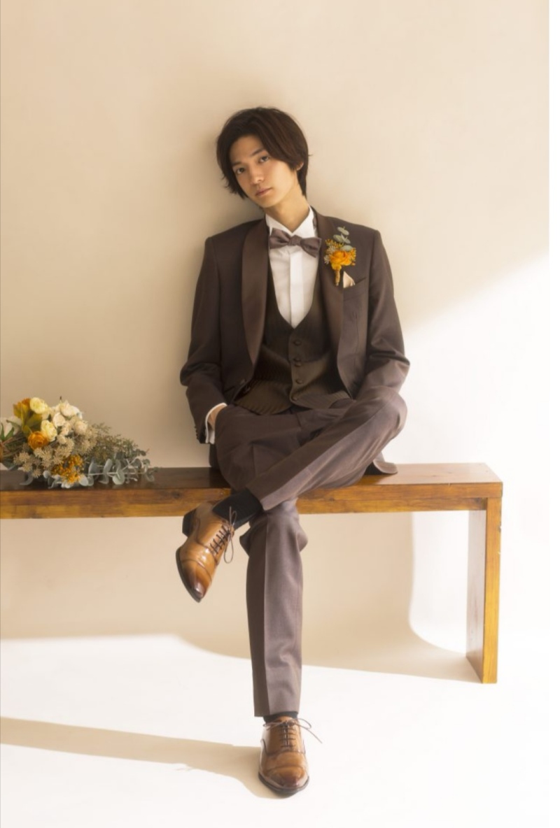 お婿様だってオシャレに撮りたい！aimのお婿様ソロカット！