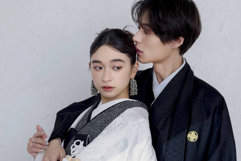 和装のウェディングフォトもおしゃれに残したい花嫁様へ♡