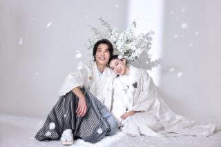 和装のウェディングフォトもおしゃれに残したい花嫁様へ♡