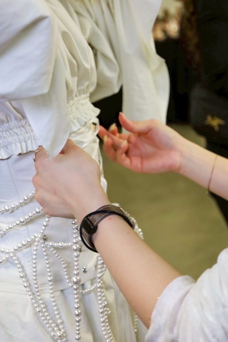 Vancouver Fashion Week当日のバックステージをチラ見せ