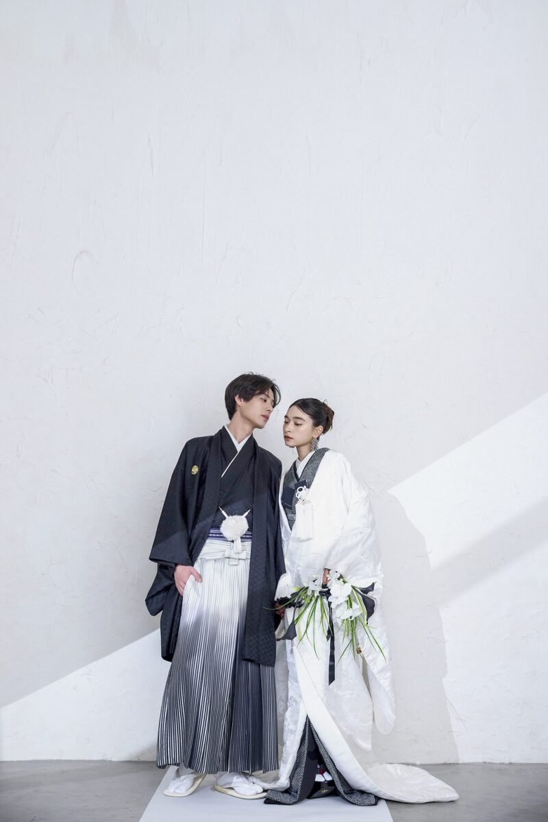 和装のウェディングフォトもおしゃれに残したい花嫁様へ♡