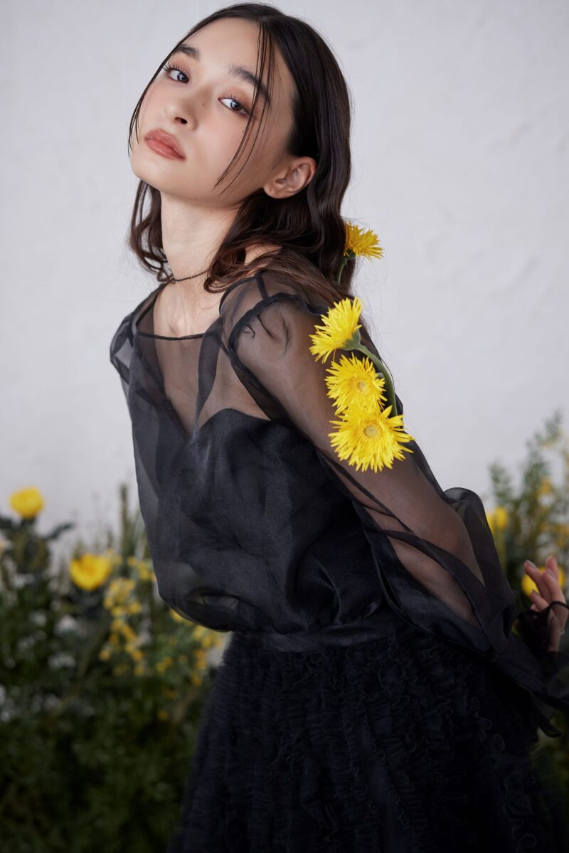 華やかでお洒落なチュールドレスご紹介