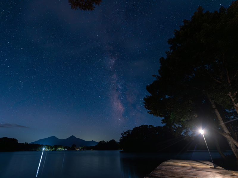 真夏の星空フォトウェディング — 天の川に誓う、二人だけのナイトウェディング