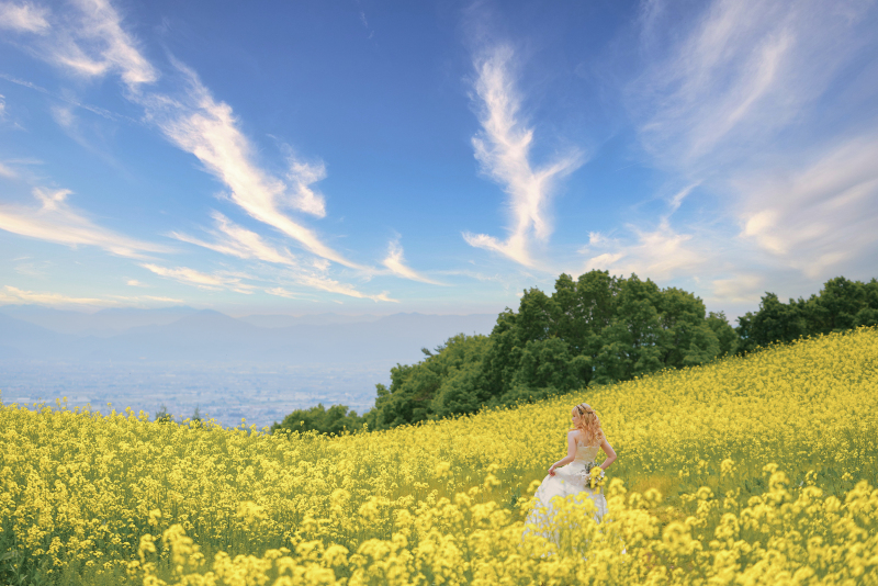 GW! 菜の花ロケwedding