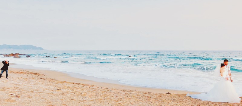 海ロケ撮影風景♪