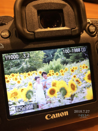 ひまわり畑♡エンゲージメントフォト撮影会