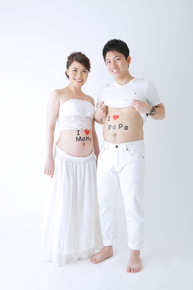\妊娠中でも♡お写真を/