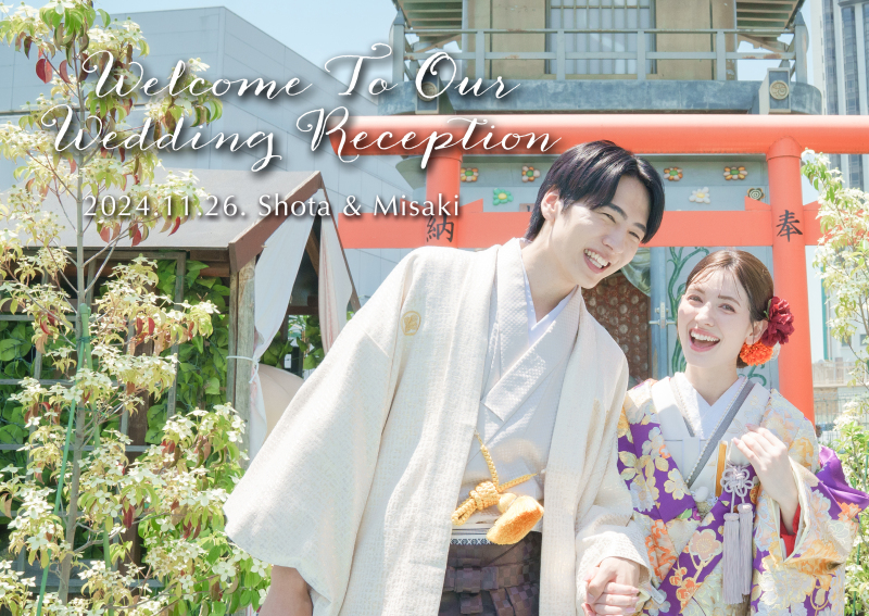 結婚式アイテム&クレールのコラボ!