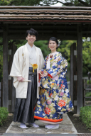 和装引き立つ【日本庭園】