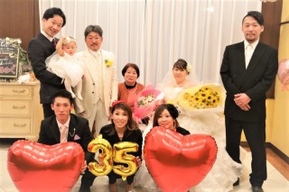 【家族婚】家族の絆♡35年のヒストリー