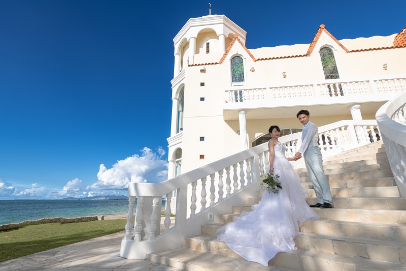 おすすめ贅沢プラン【ドレスでビーチフォト@沖縄＋和装@京都下鴨神社】