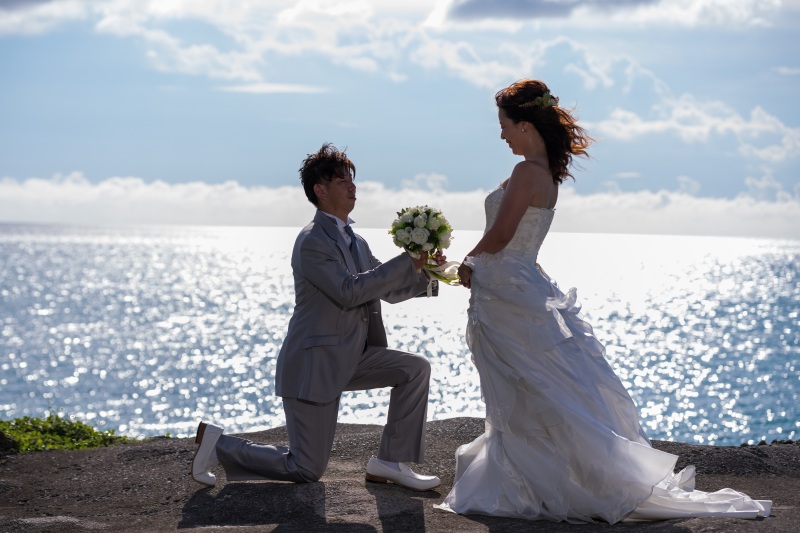 お客様の撮影レポート【ムーンビーチプレミアム アルバムパッケージ】★結婚記念