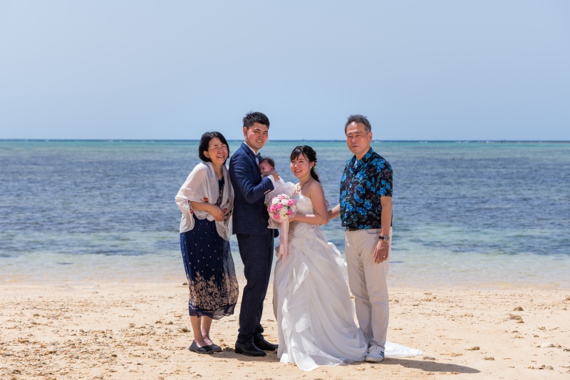 お客様の撮影レポート【リザンシーパークプレミアムアルバムパッケージ】★お子様同伴