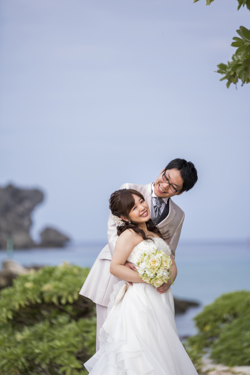 お客様の撮影レポート【おんなそんビーチフォト アルバムパッケージ】★ご結婚記念