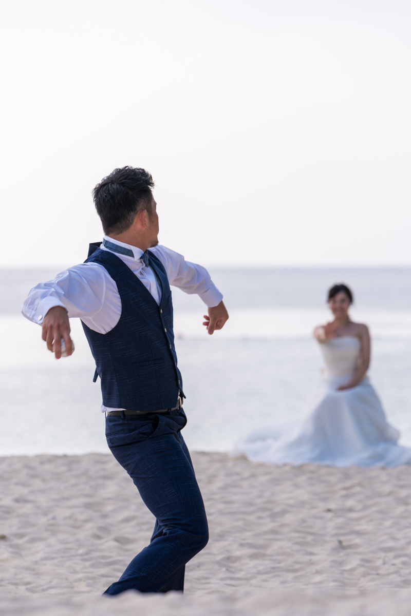 お客様の撮影レポート【ムーンビーチプレミアム アルバムパッケージ】