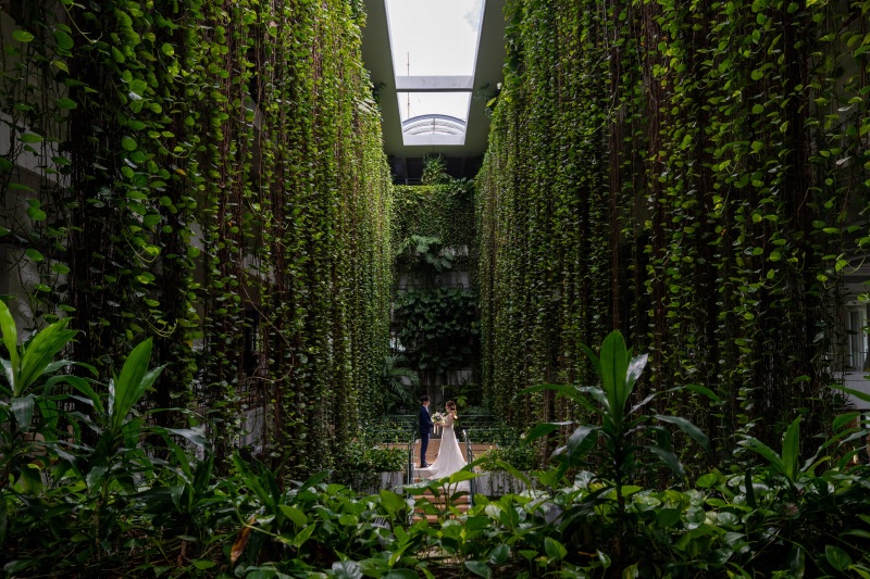 「まるで結婚式のようなチャペルセレモニーフォト」★ムーンビーチ編★