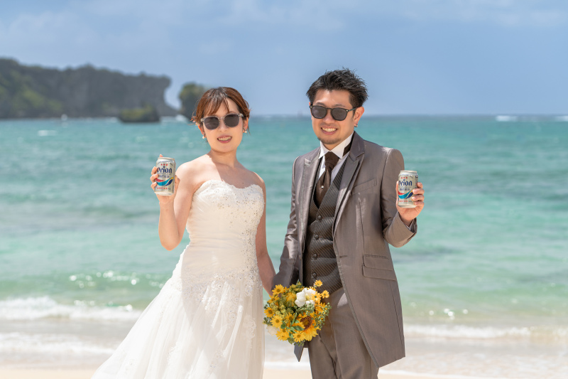 10周年記念【ドローン写真１カット付！おんなそんビーチフォトアルバムパッケージ】