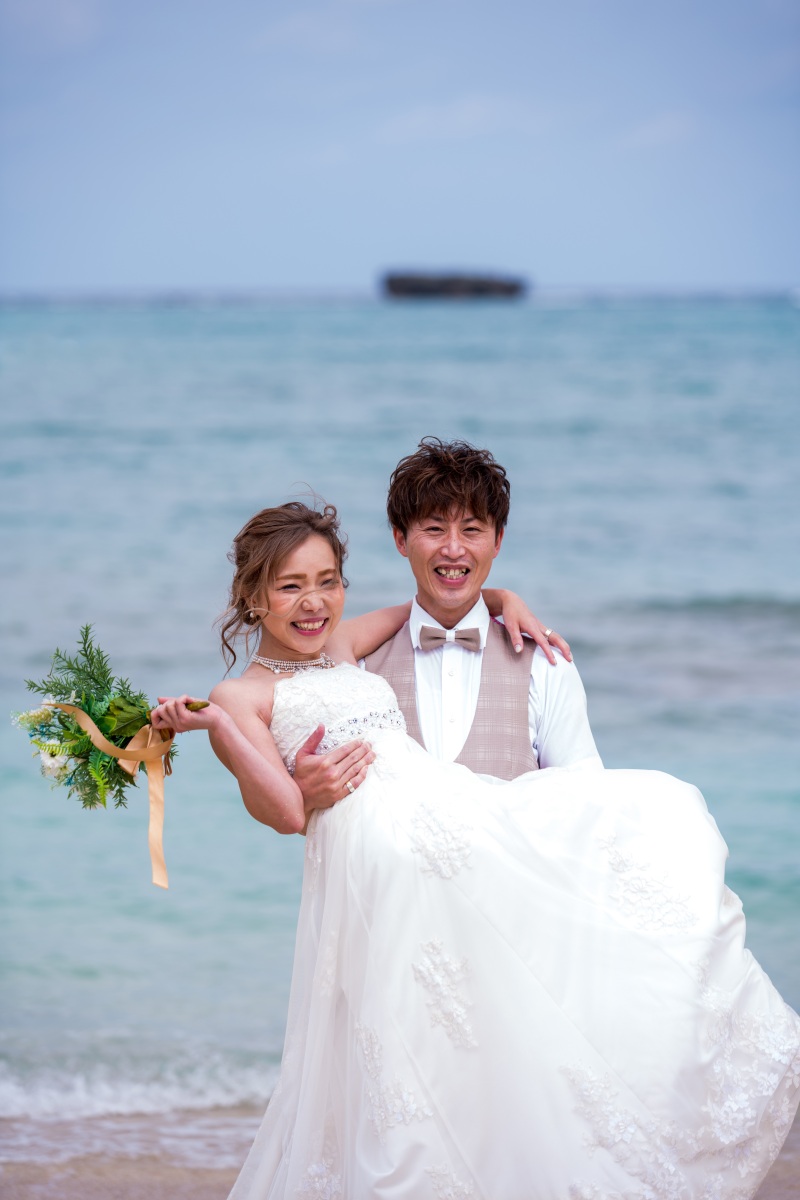 お客様の撮影レポート【おんなそんビーチフォトアルバムパッケージ】★お子様同伴