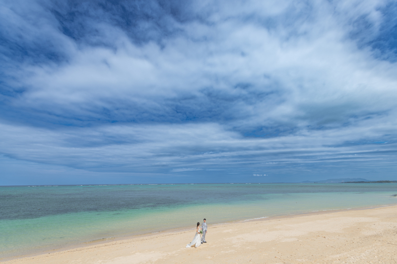 GWまで110,000円！衣裳追加代金なし【チャペル＆ビーチプラン】青空補正付