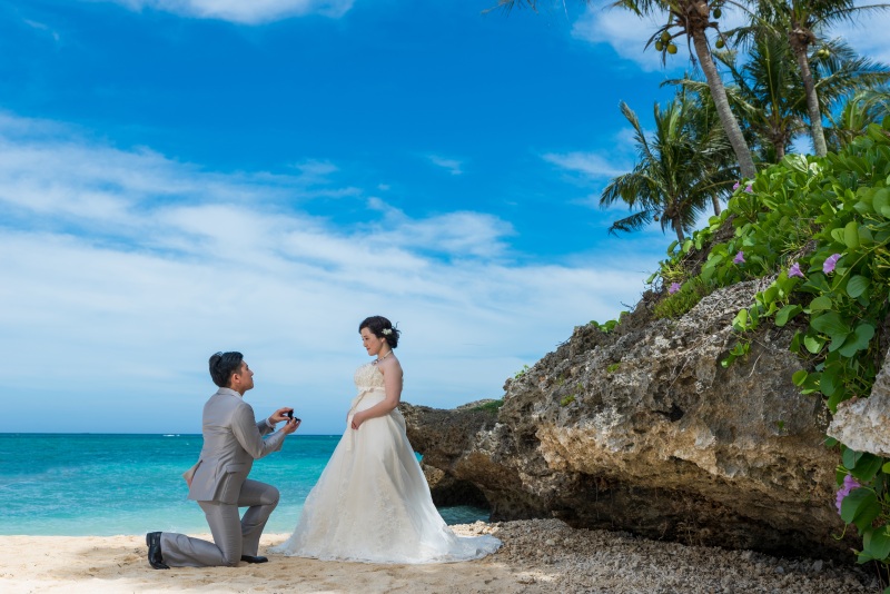 お客様の撮影レポート【ムーンビーチプレミアム アルバムパッケージ】★結婚記念