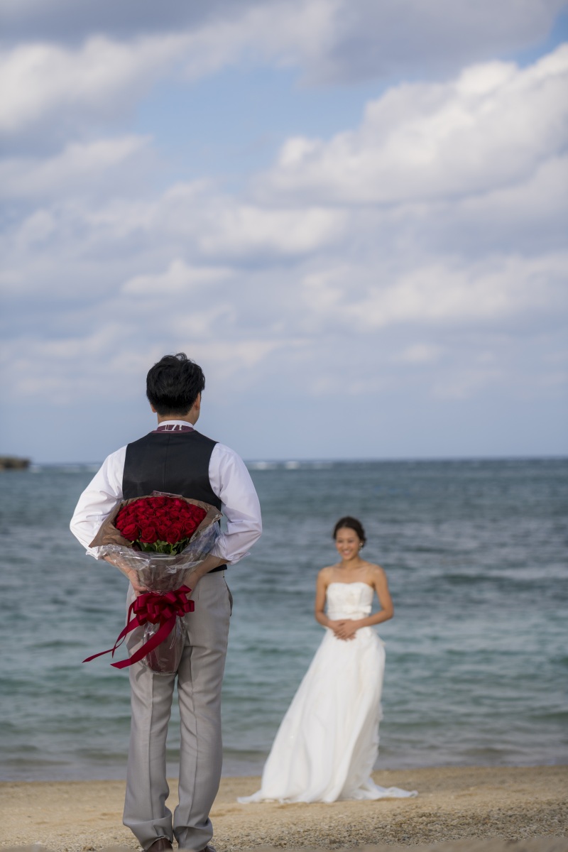 お客様の撮影レポート【おんなそんビーチフォトアルバムパッケージ】★前撮り