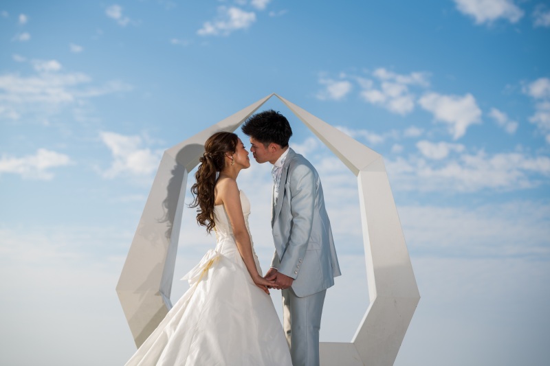お客様の撮影レポート【おんなそんビーチフォトアルバムパッケージ】★結婚記念