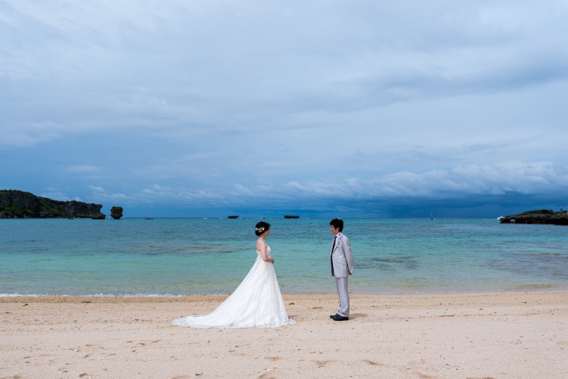 お客様の撮影レポート【おんなそんビーチフォトアルバムパッケージ】★結婚記念