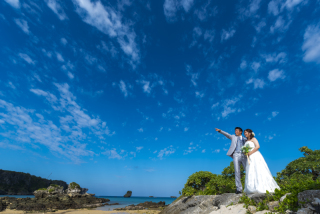 お客様の撮影レポート【おんなそんビーチフォトアルバムパッケージ】