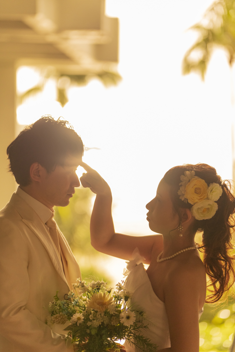 お客様の撮影レポート【ムーンビーチプレミアム アルバムパッケージ】★サンセット