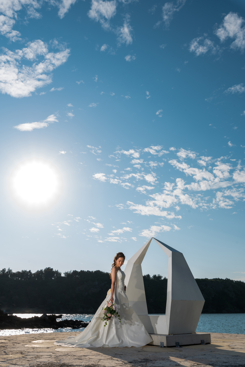お客様の撮影レポート【おんなそんビーチフォトアルバムパッケージ】★結婚記念