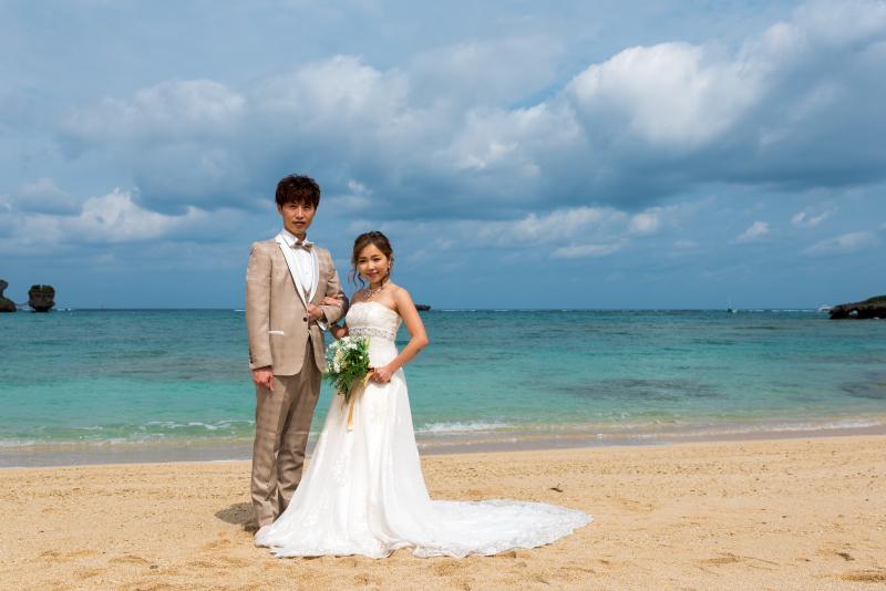 お客様の撮影レポート【おんなそんビーチフォトアルバムパッケージ】★お子様同伴