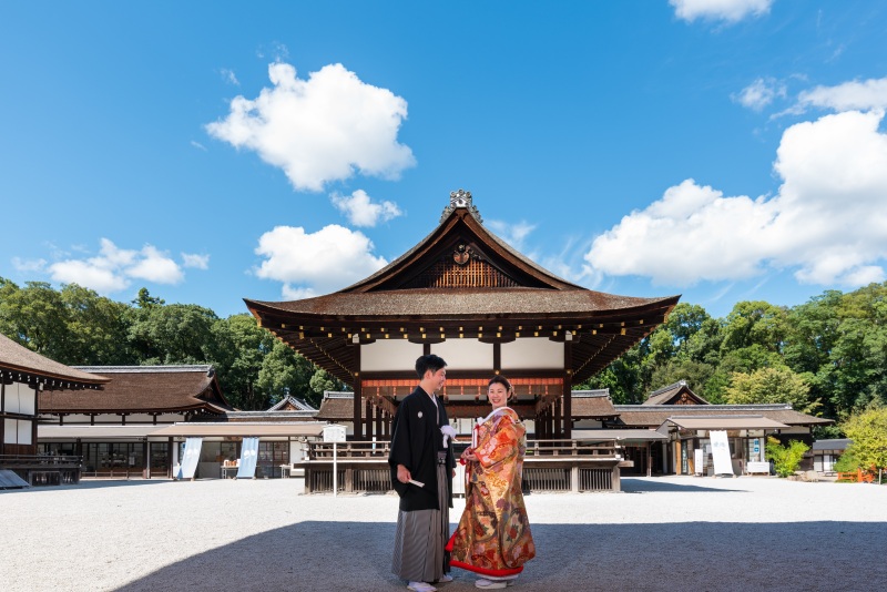 おすすめ贅沢プラン【ドレスでビーチフォト@沖縄＋和装@京都下鴨神社】