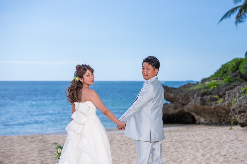 お客様の撮影レポート【ムーンビーチプレミアム アルバムパッケージ】★結婚記念