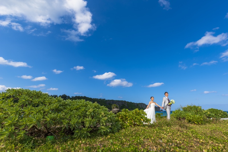 お客様の撮影レポート【おんなそんビーチフォトアルバムパッケージ】
