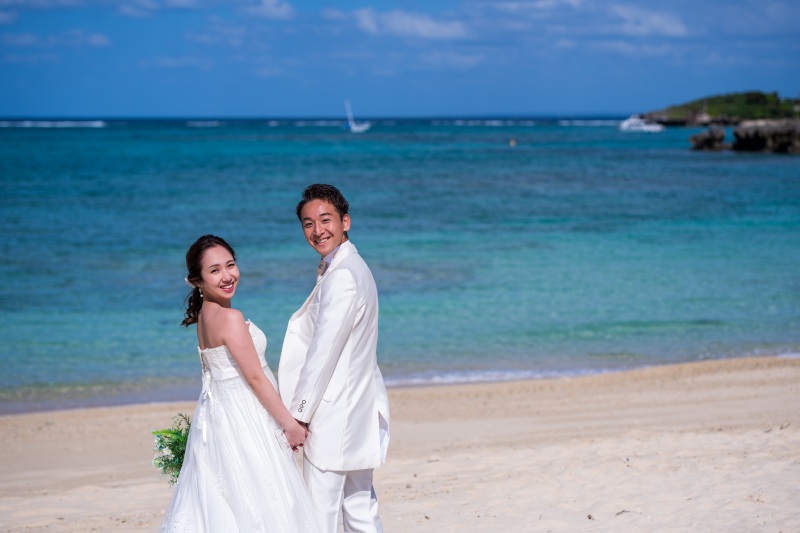 お客様の撮影レポート【おんなそんビーチフォトアルバムパッケージ】★マタニティ