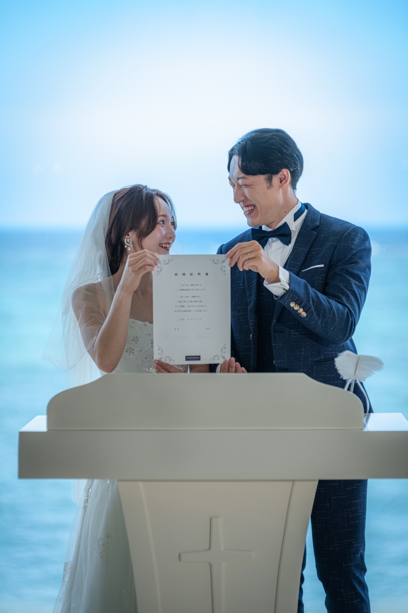 「まるで結婚式のようなチャペルセレモニーフォト」★リザンシーパーク編★