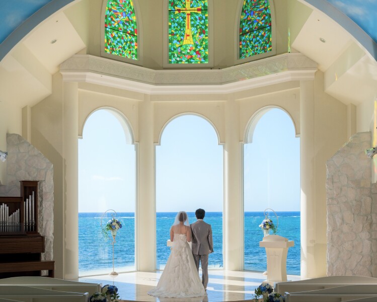 結婚式の代わりに「チャペルセレモニーフォト」★リザンシーパーク編