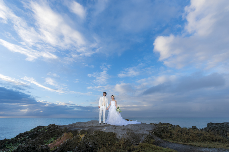 お客様の撮影レポート【ムーンビーチプレミアム アルバムパッケージ】★サンセット